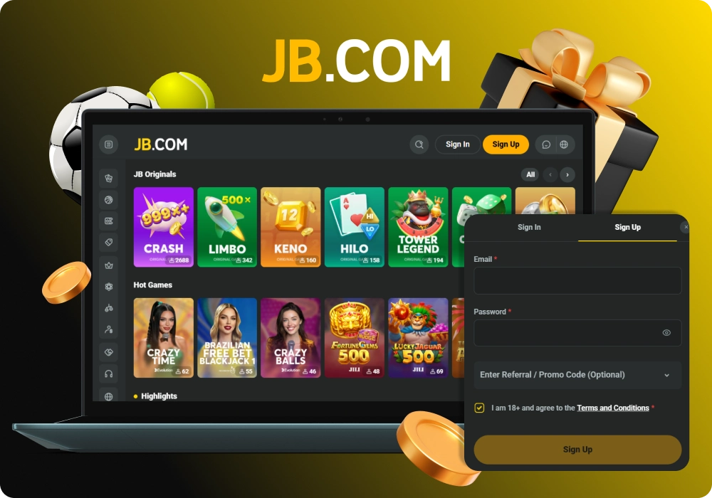 Play Casino Games and Bet on Sports Online in India at JB Casino